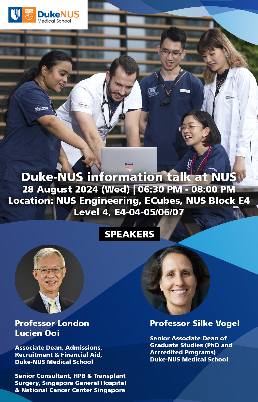 Duke-NUS Information Session at NUS 2024