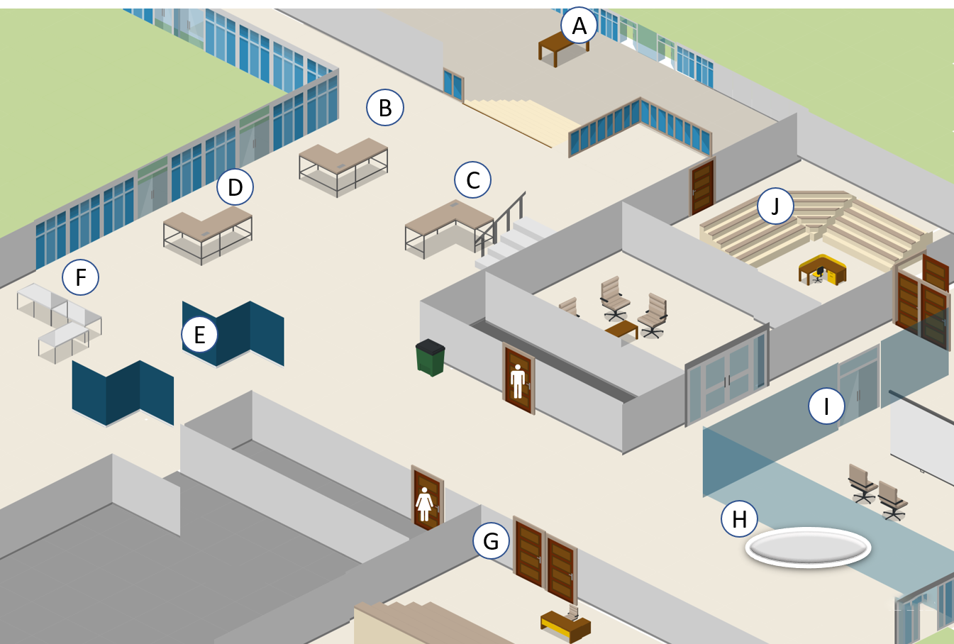 Open House event map