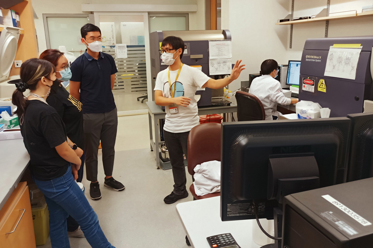 Lab tour