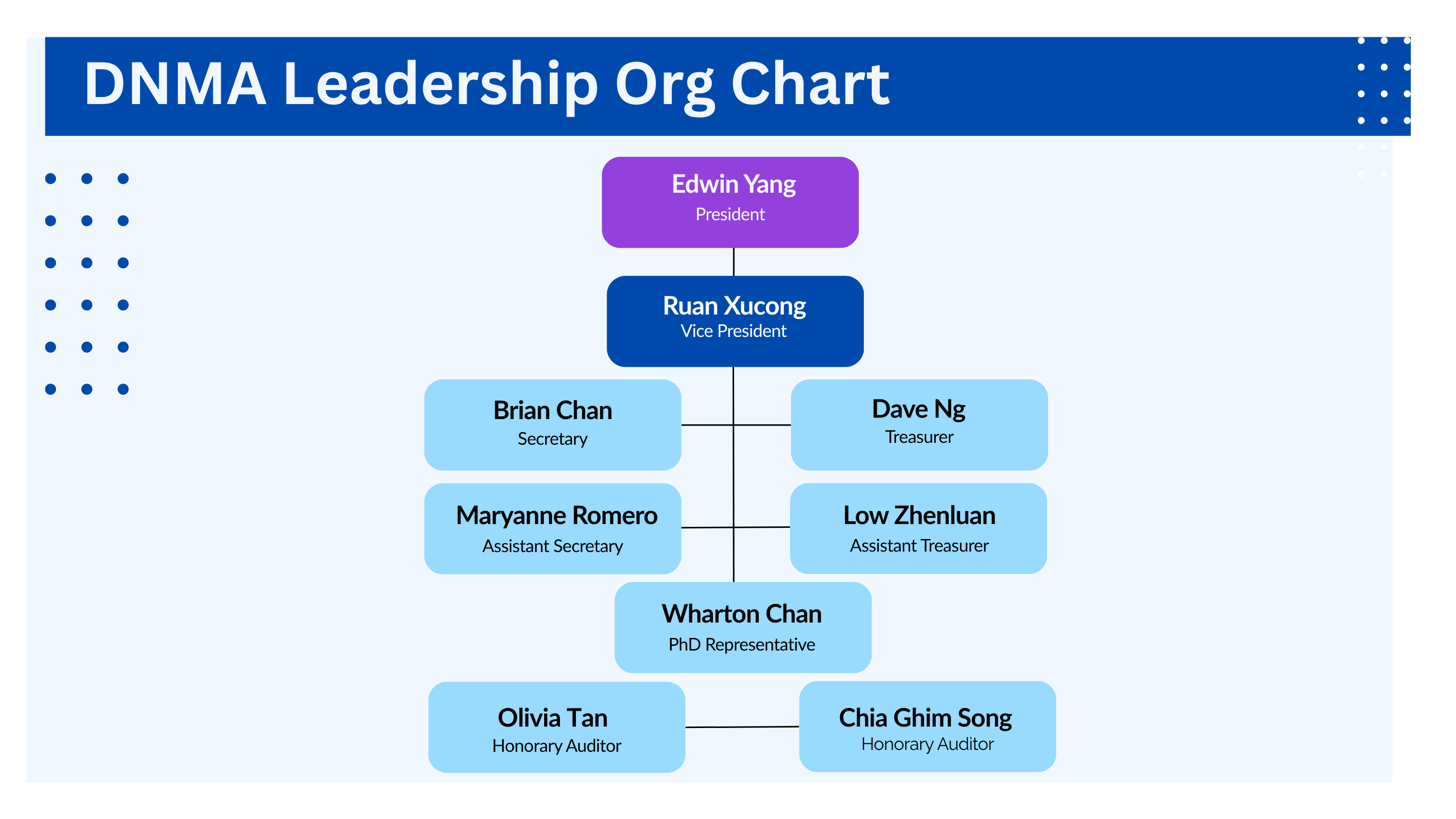 Oraganization Chart - DNMA