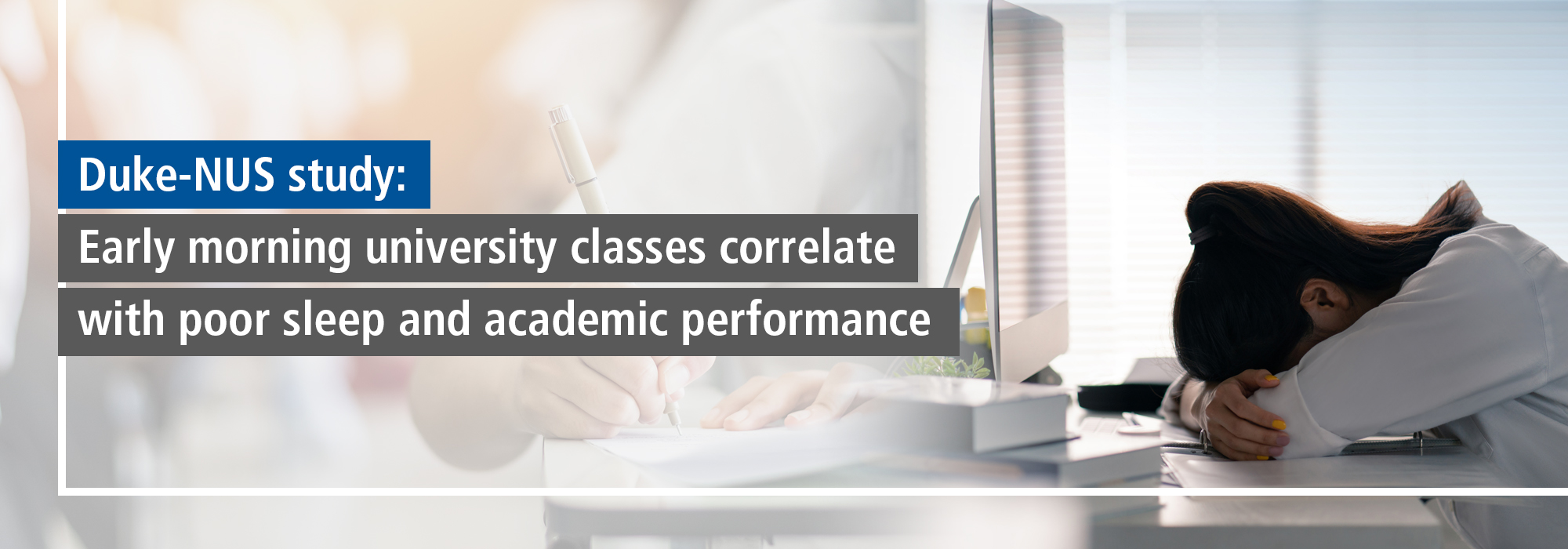 Early morning university classes correlate with poor sleep and academic performance