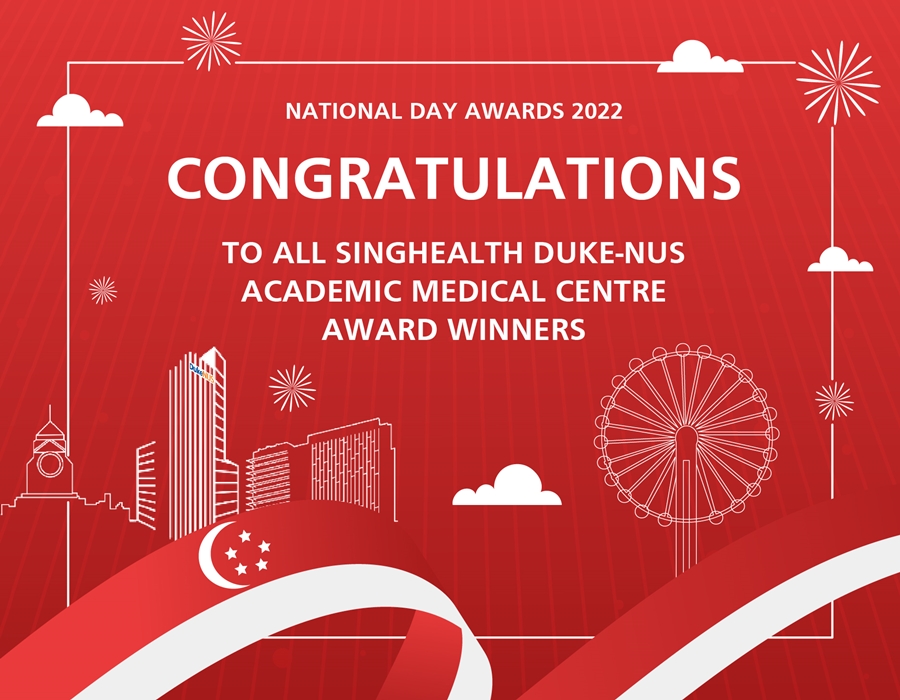 Congratulations to all SingHealth Duke-NUS award winners!