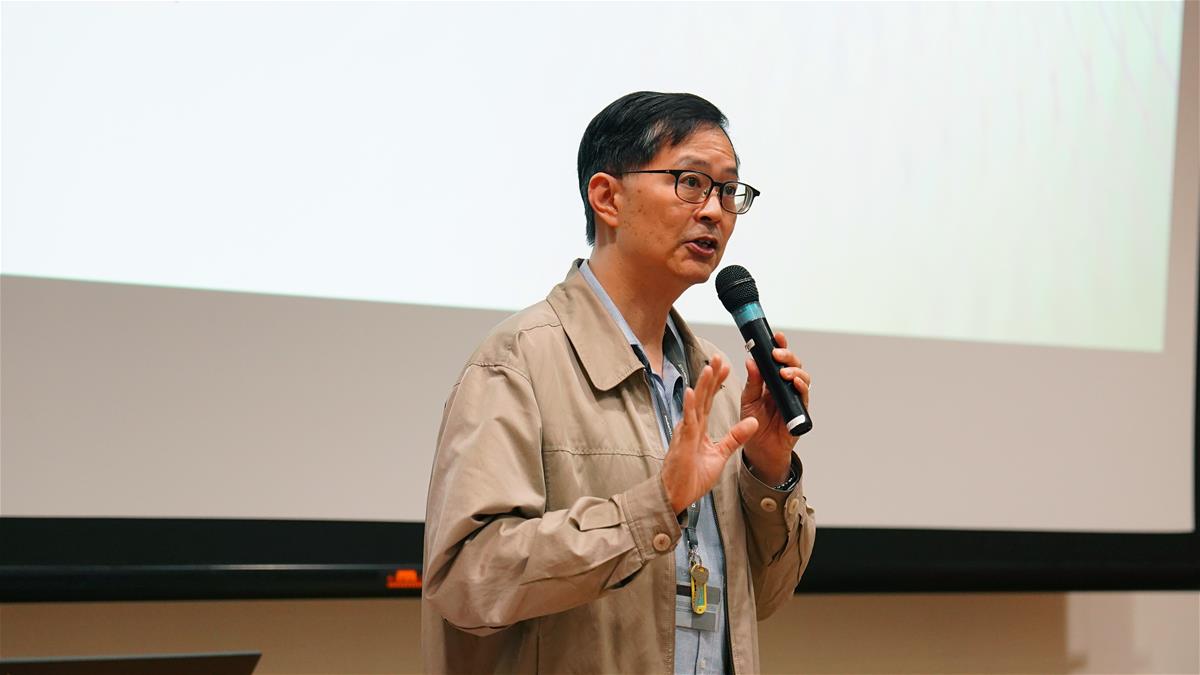 Prof Patrick Tan delivers his opening address