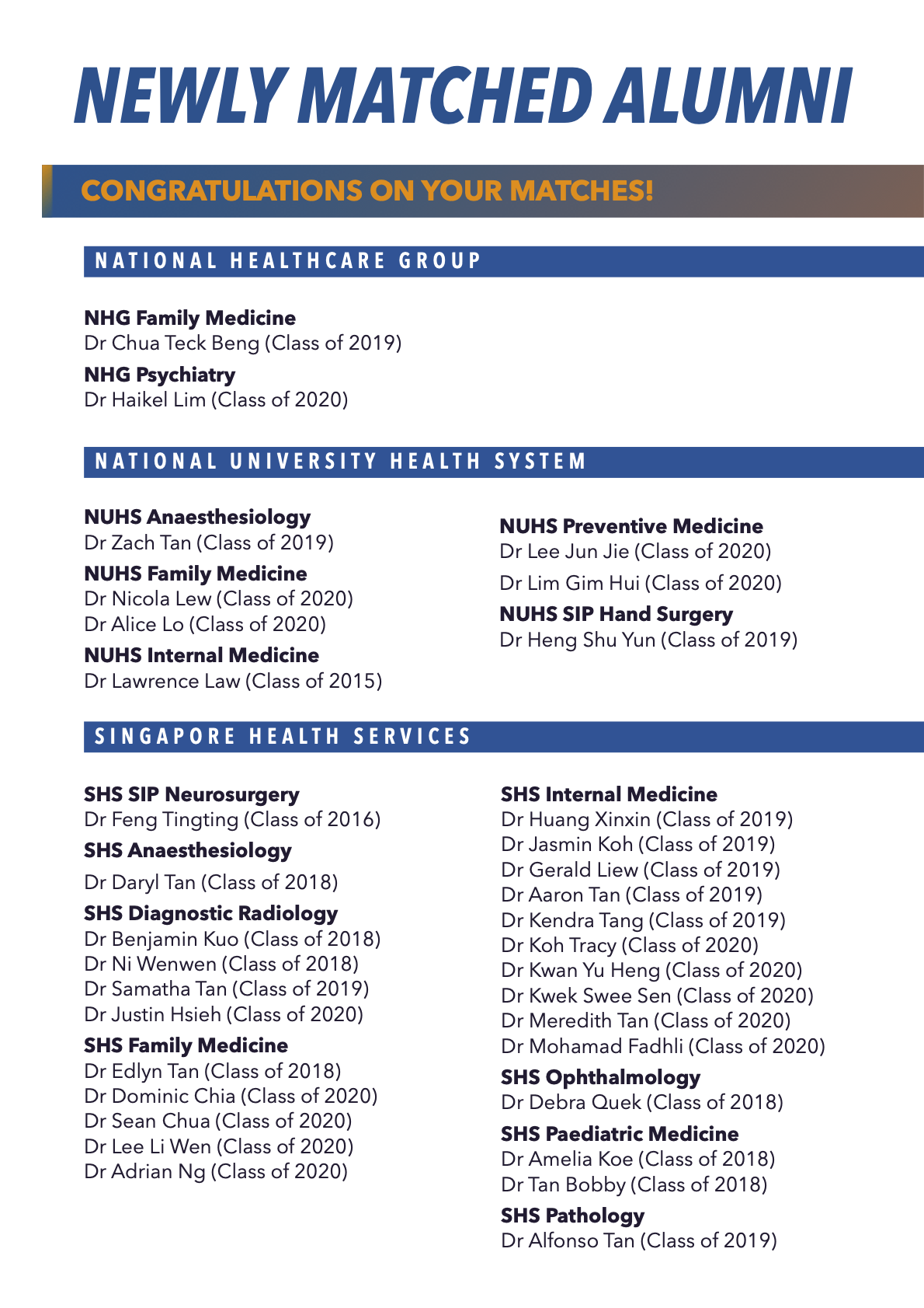 ALUMNI MATTERS AUG 2021 P3