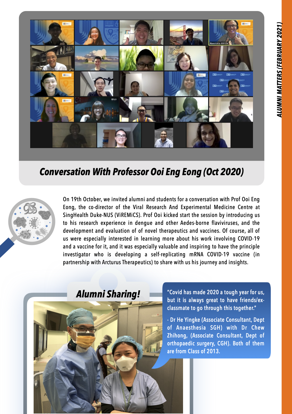 Alumni Matters Feb 2021 Page 3