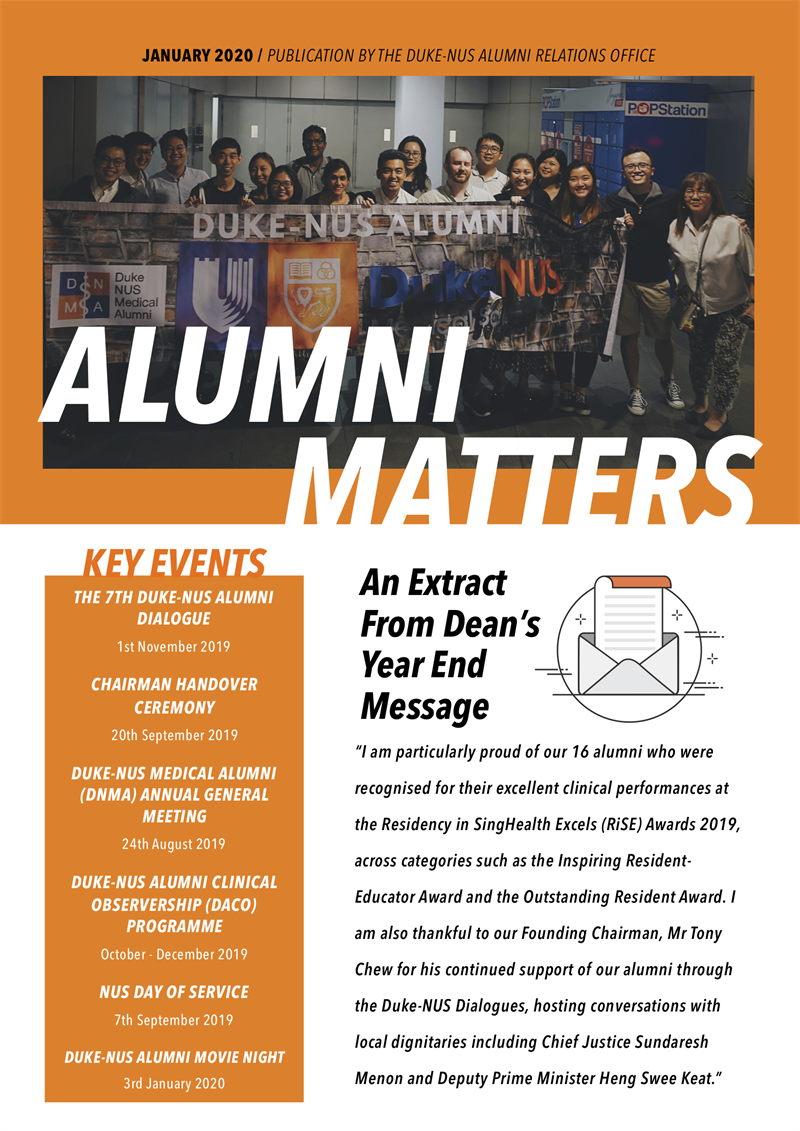 Alumni Matters January 2020 Page 1
