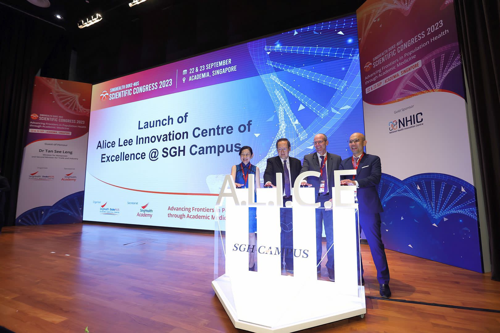 Launch of ALICE