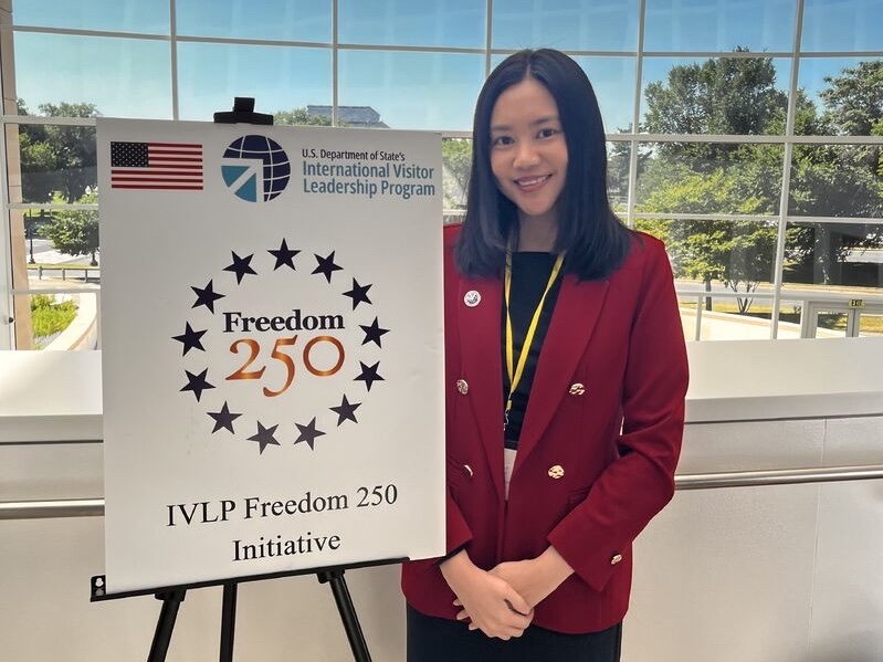 Assistant Professor Anissa Widjaja was selected to represent Singapore at the Freedom 250: US Science, Technology & Entrepreneurship program. // Image credit: Anissa Widjaja