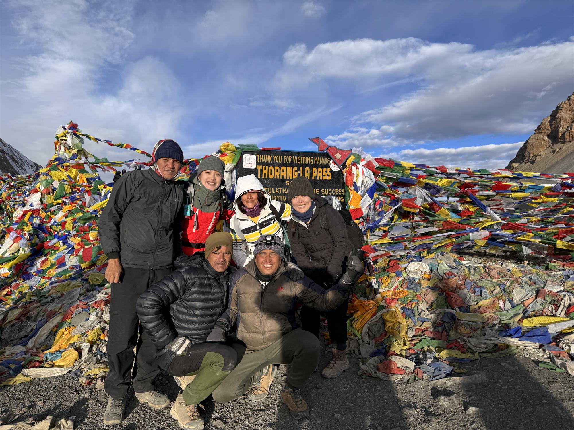 At the summit! // Credit: Anuradha Pandey