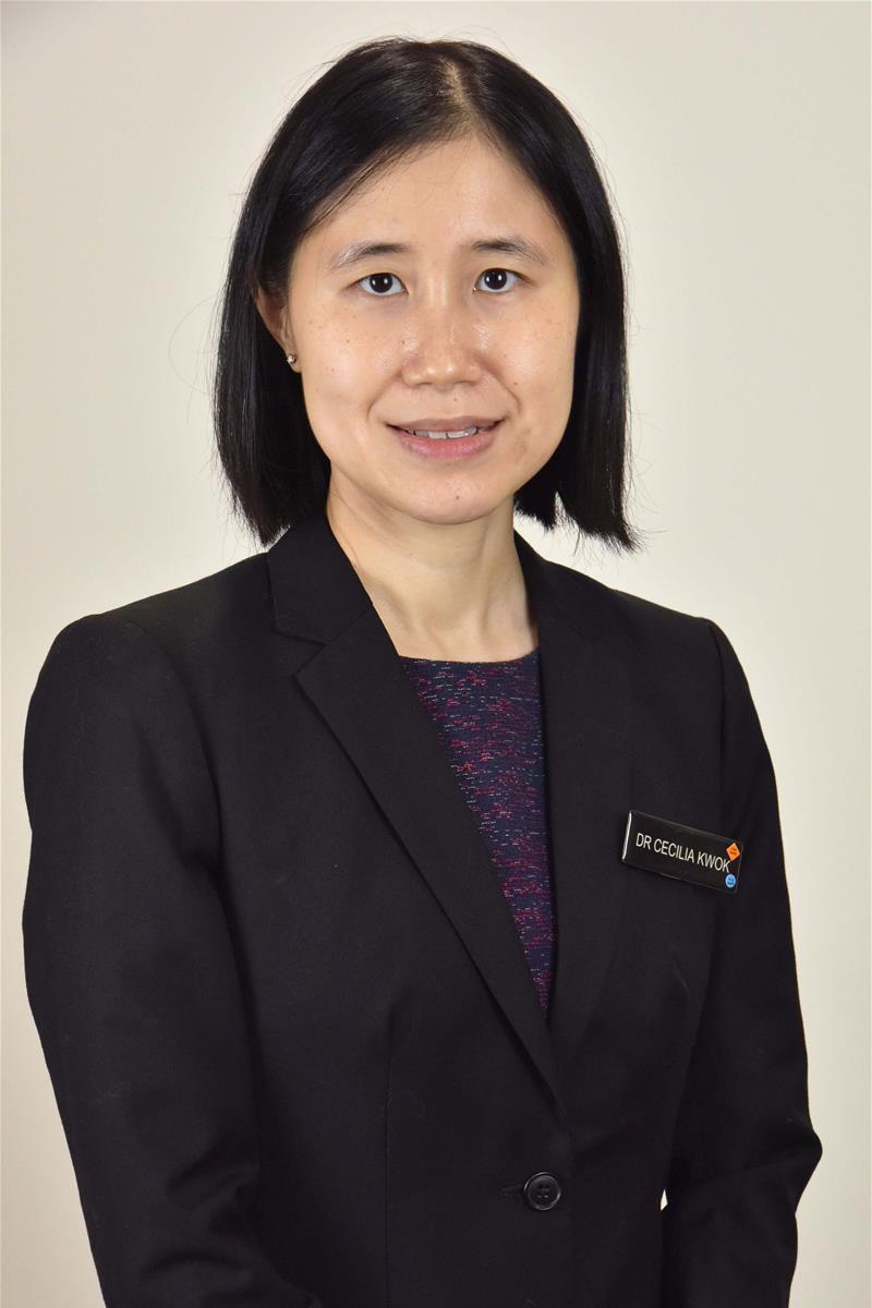 Now a clinical assistant professor, Dr Cecilia Kwok hopes to improve mental wellbeing among medical students as well as junior doctors // Credit: Singapore General Hospital 