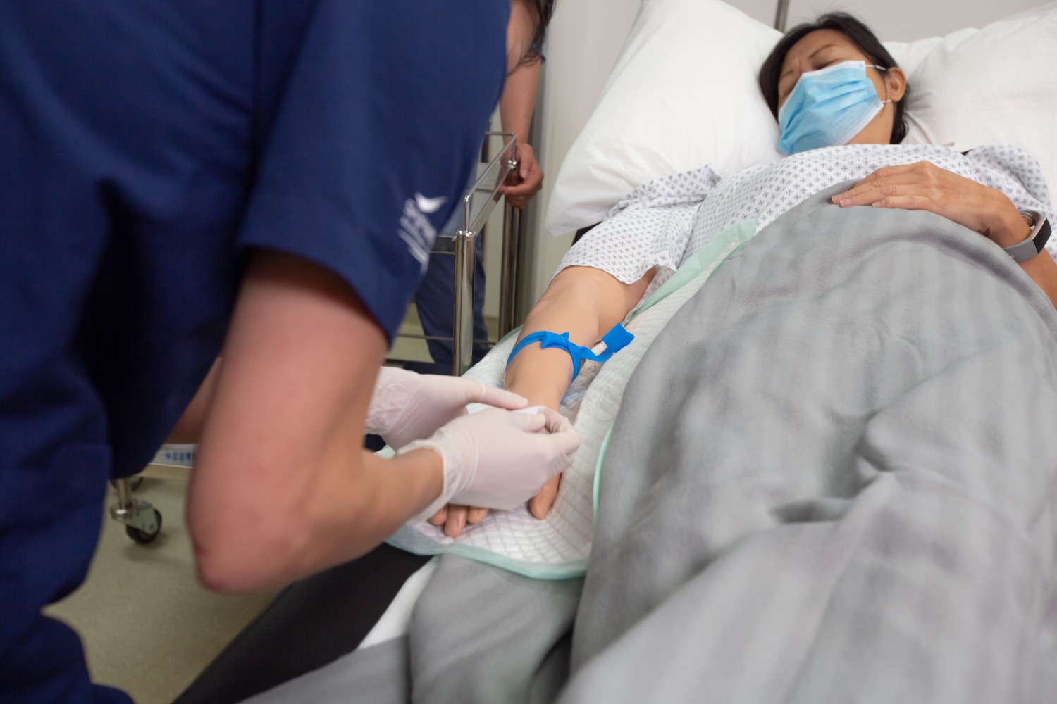 CPC-446 In the CPC, the students practise in highly realistic environments, sometimes with staff simulating the patients’ demeanours and physical presence.