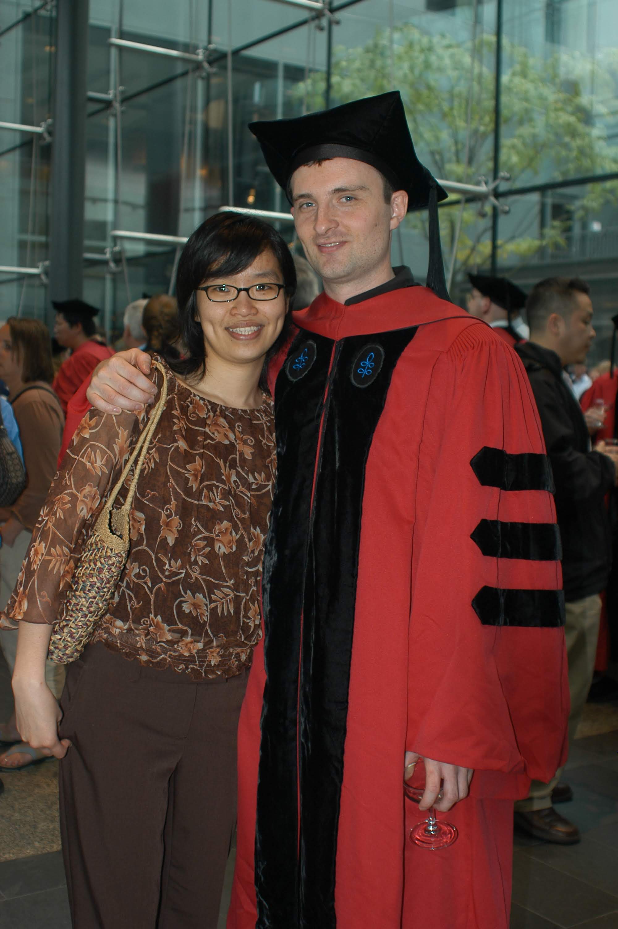 Joshua Gooley and wife