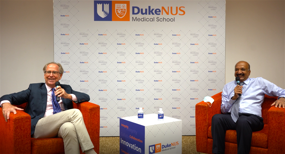Prof Thomas Coffman and Prof Ranga Krishnan 