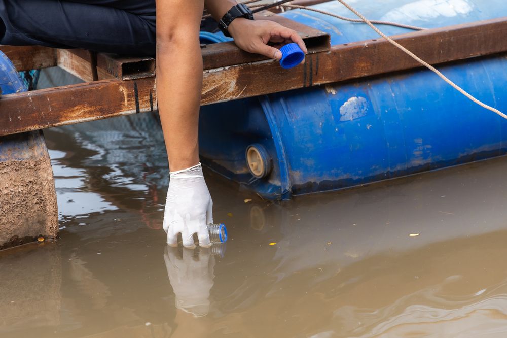 sampling water