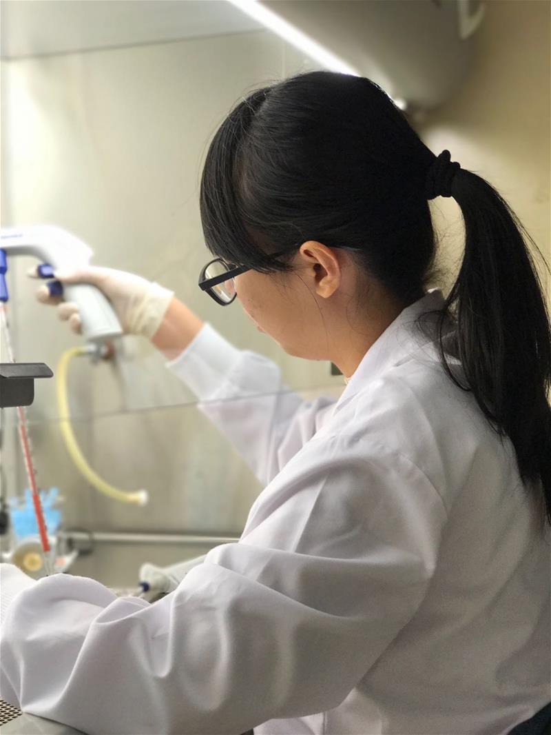 Josephine Hendrikson worked as a research officer for five years before starting medical school