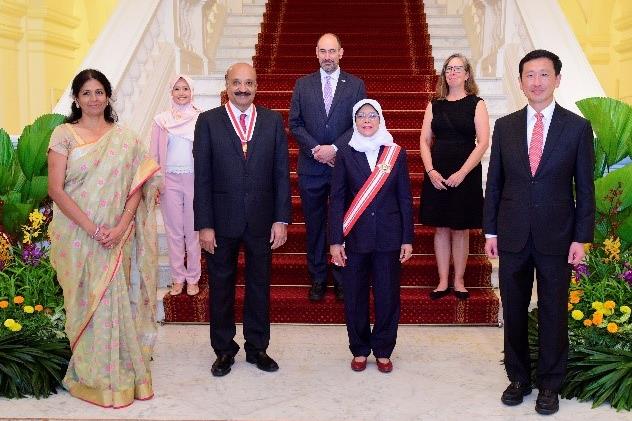 Former Duke-NUS Dean Professor Ranga Krishnan receives Honorary Citizen Award