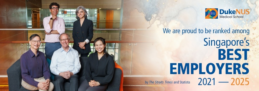 Duke-NUS on Singapore’s Best Employers List for five years running