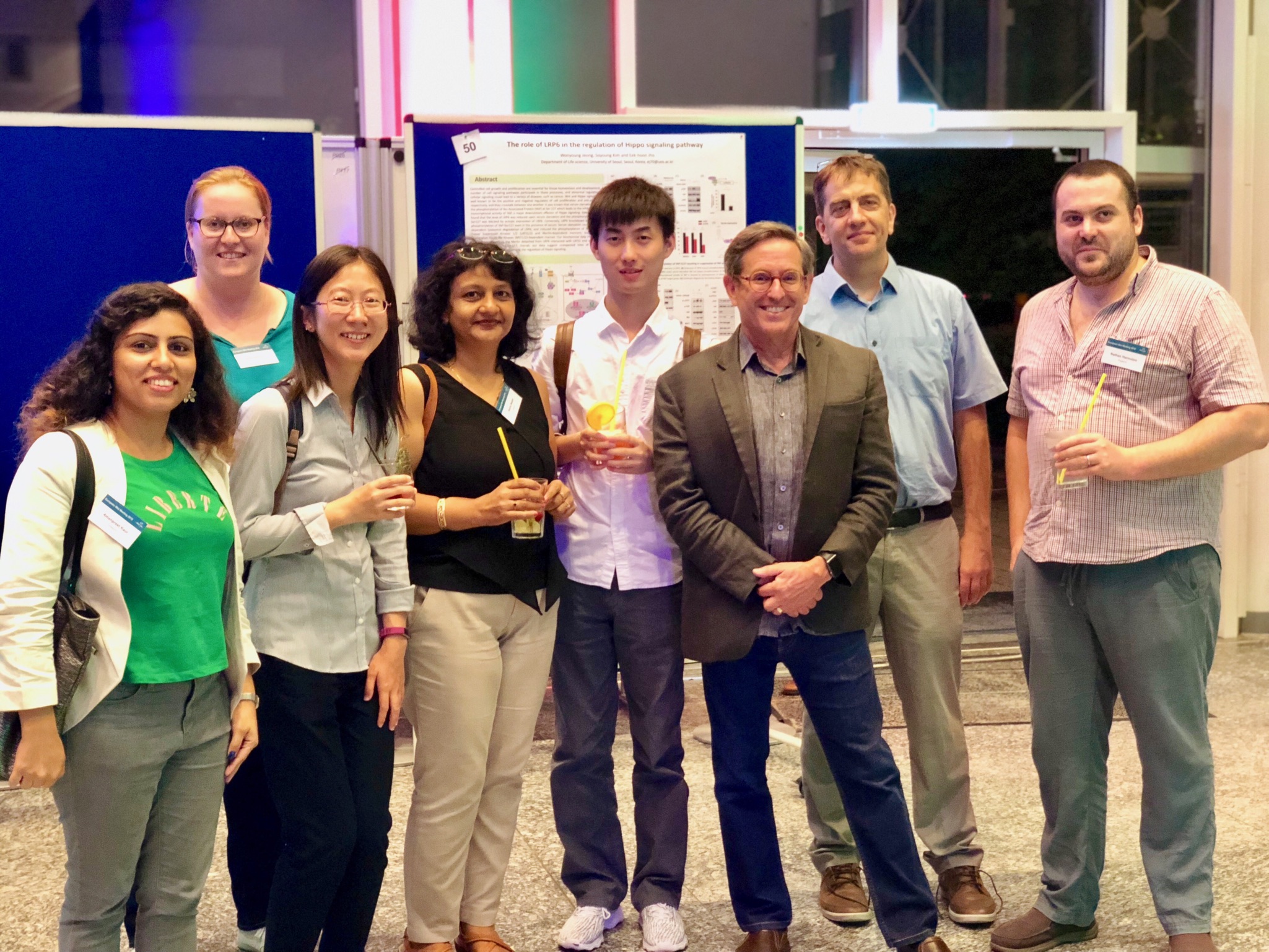 Members of the Virshup laboratory at the European Wnt Meeting held in 2018 at Heidelberg, Germany