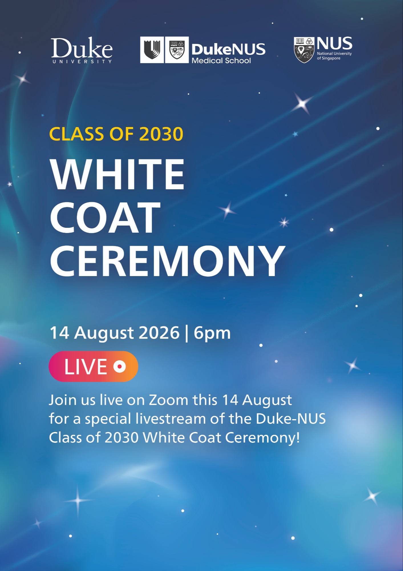 White Coat Ceremony 2026
