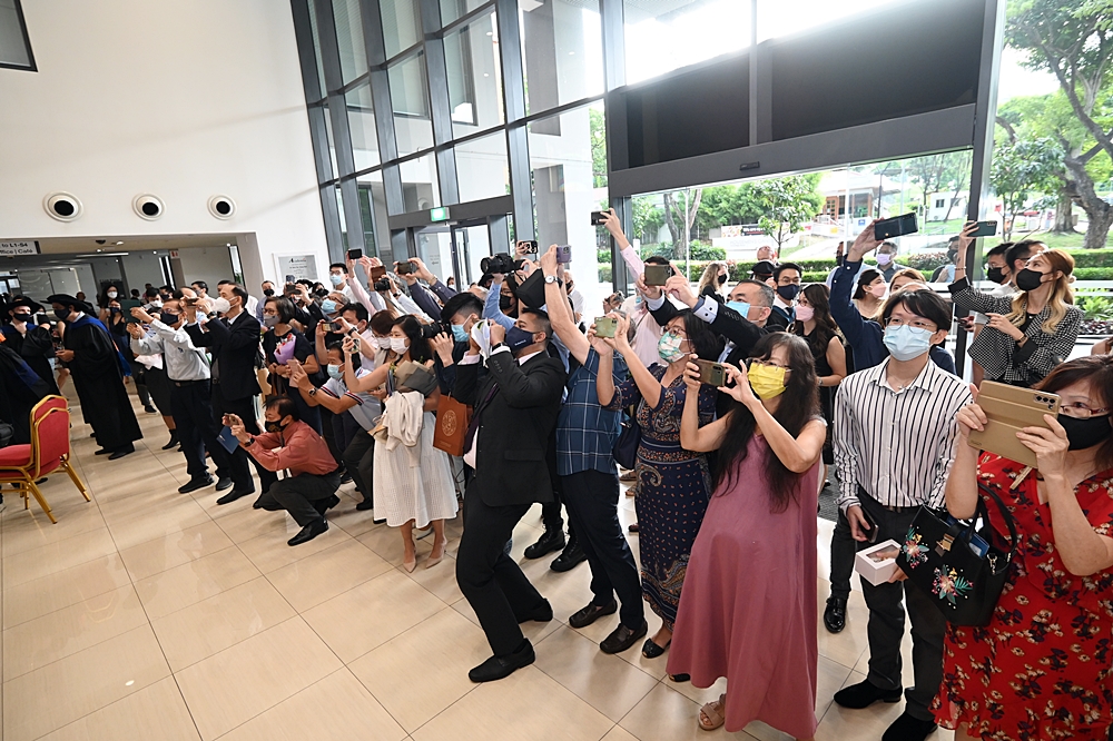 Graduation Class of 2022 friends and families