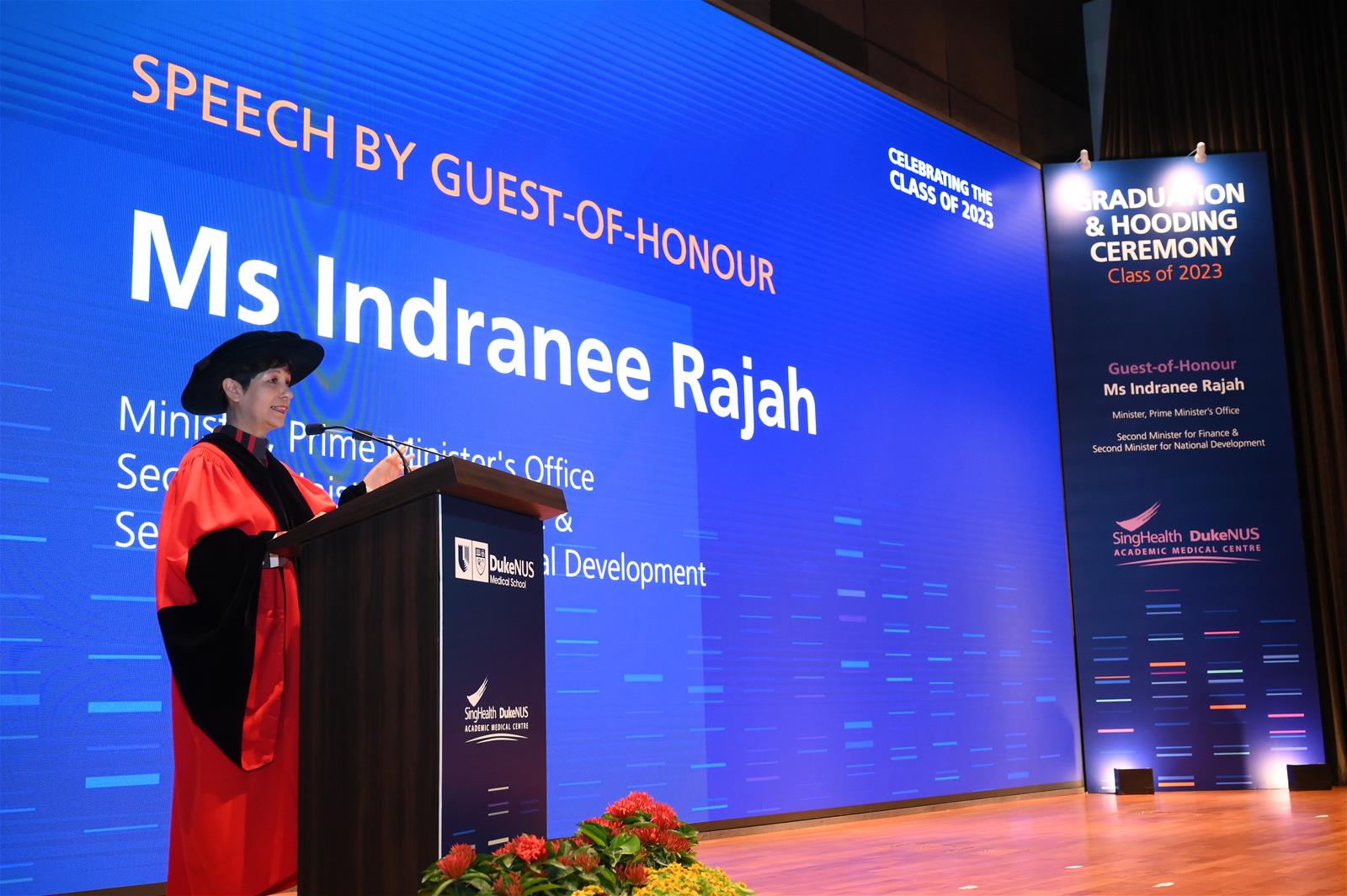 Second Minister for Finance and Second Minister for National Development Indranee Rajah