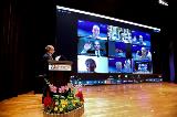 The inaugural cohort of Master Academic Clinicians is beamed onto the big screen 