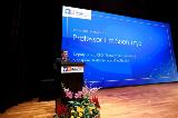 SingHealth Deputy Group CEO for Research and Education Professor Lim Soon Thye pays tribute to the accomplishments of the assembled audience