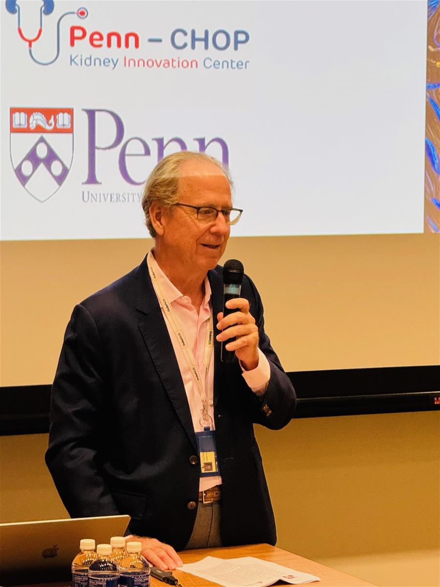 Dean Professor Thomas Coffman delivers his opening remarks