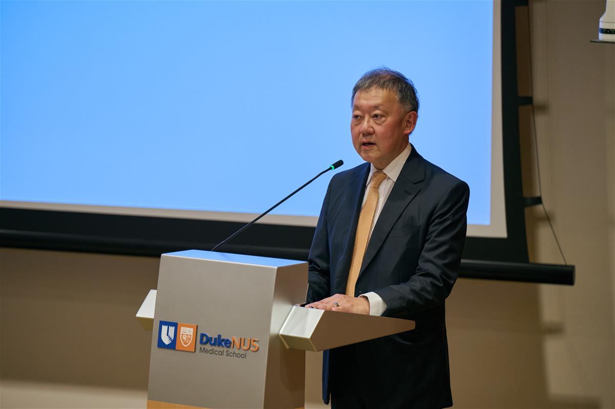 Duke-NUS Governing Board Chairman Mr Goh Yew Lin