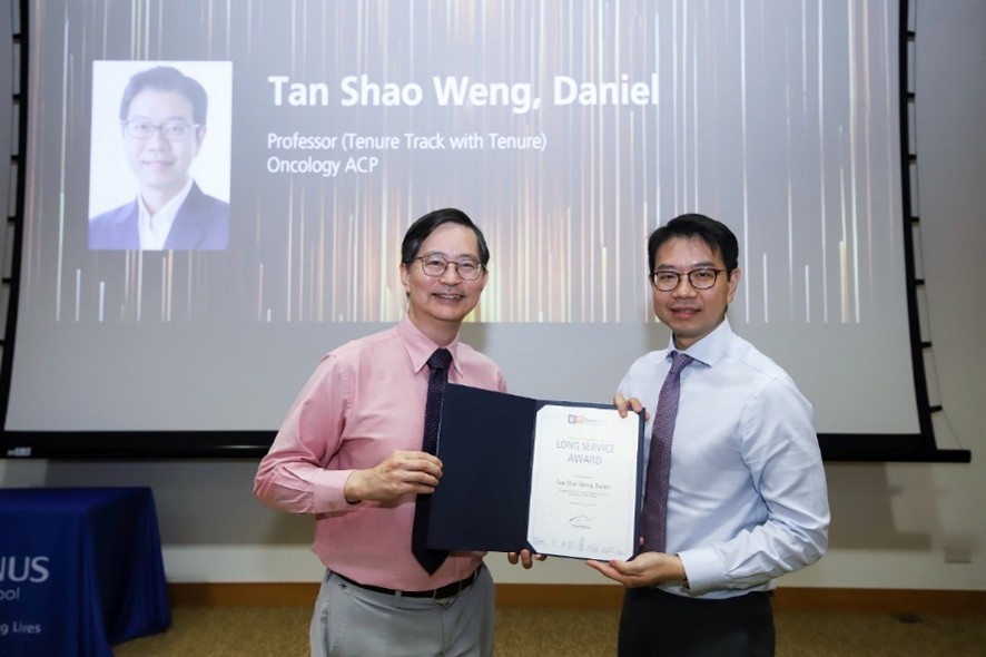 Dean Patrick Tan with Clin Assoc Prof