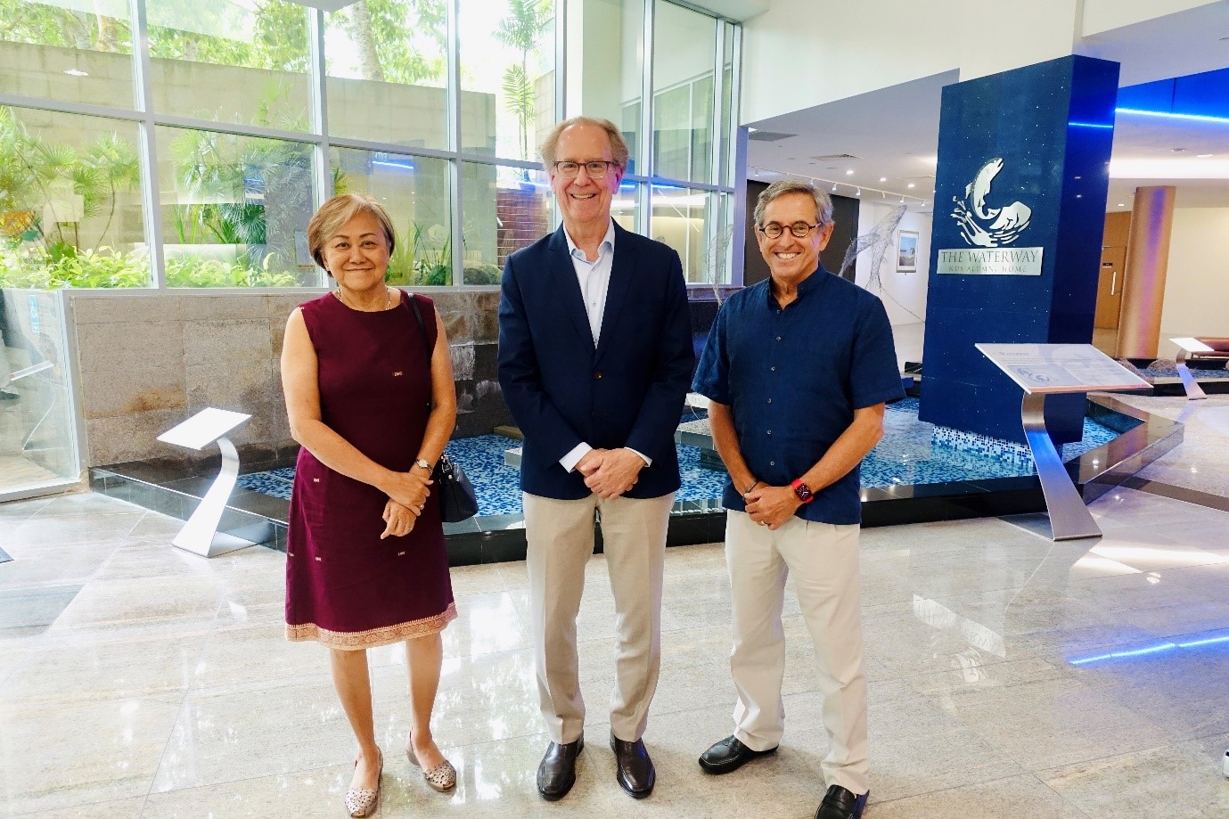 From left: Ms Janet Lim, Executor, Estate of Diana Koh; Prof Thomas Coffman, Dean, Duke-NUS; and Prof David Virshup, Director, Cancer and Stem Cell Biology, Duke-NUS.