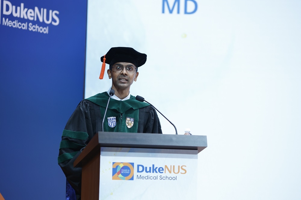 MD speaker Dr M Hema Prashaad encourages his peers to shape the future of healthcare MD speaker Dr M Hema Prashaad encourages his peers to shape the future of healthcare