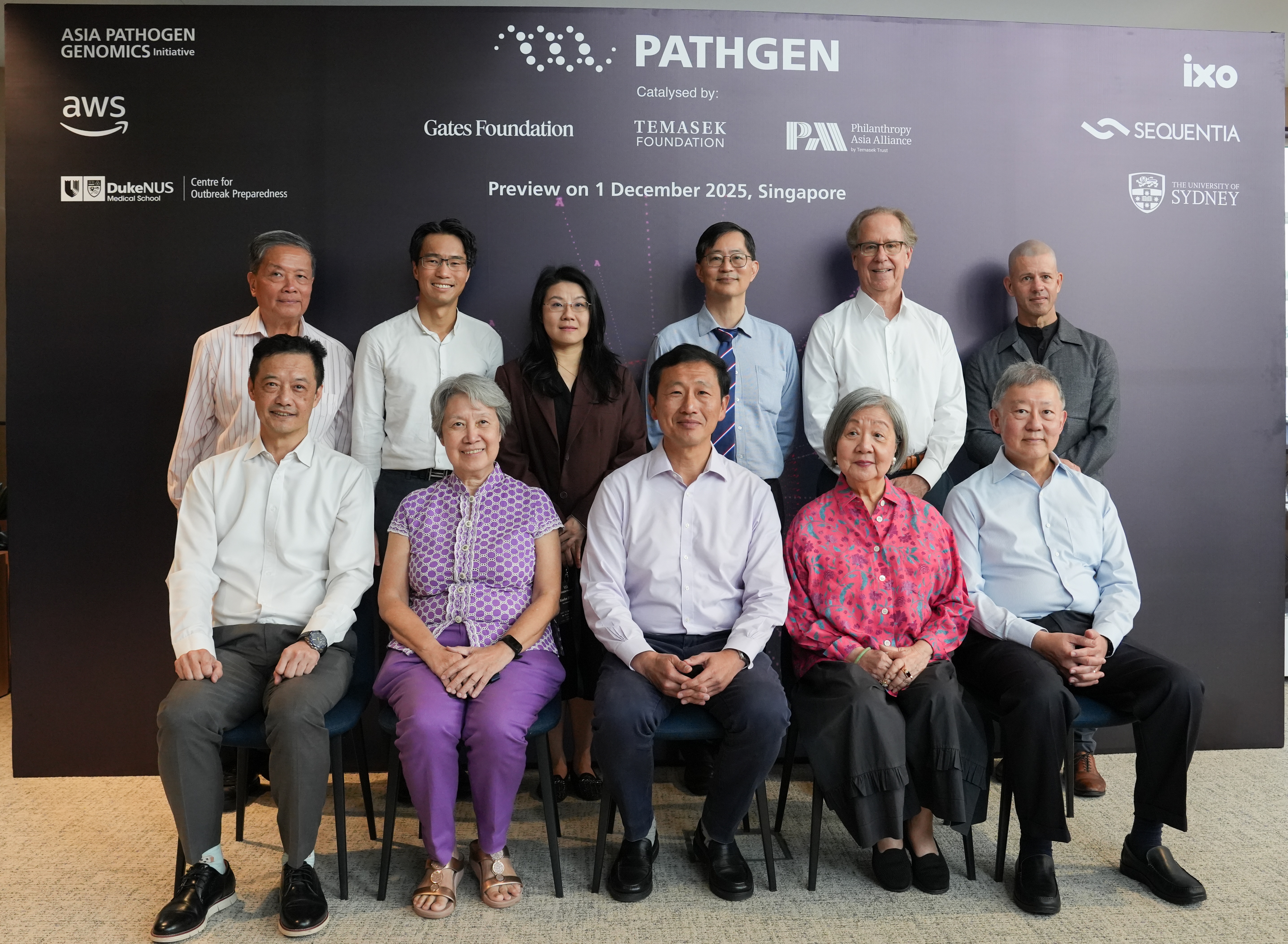Asia Pathogen Genomics Initiative and partners at the PathGen preview