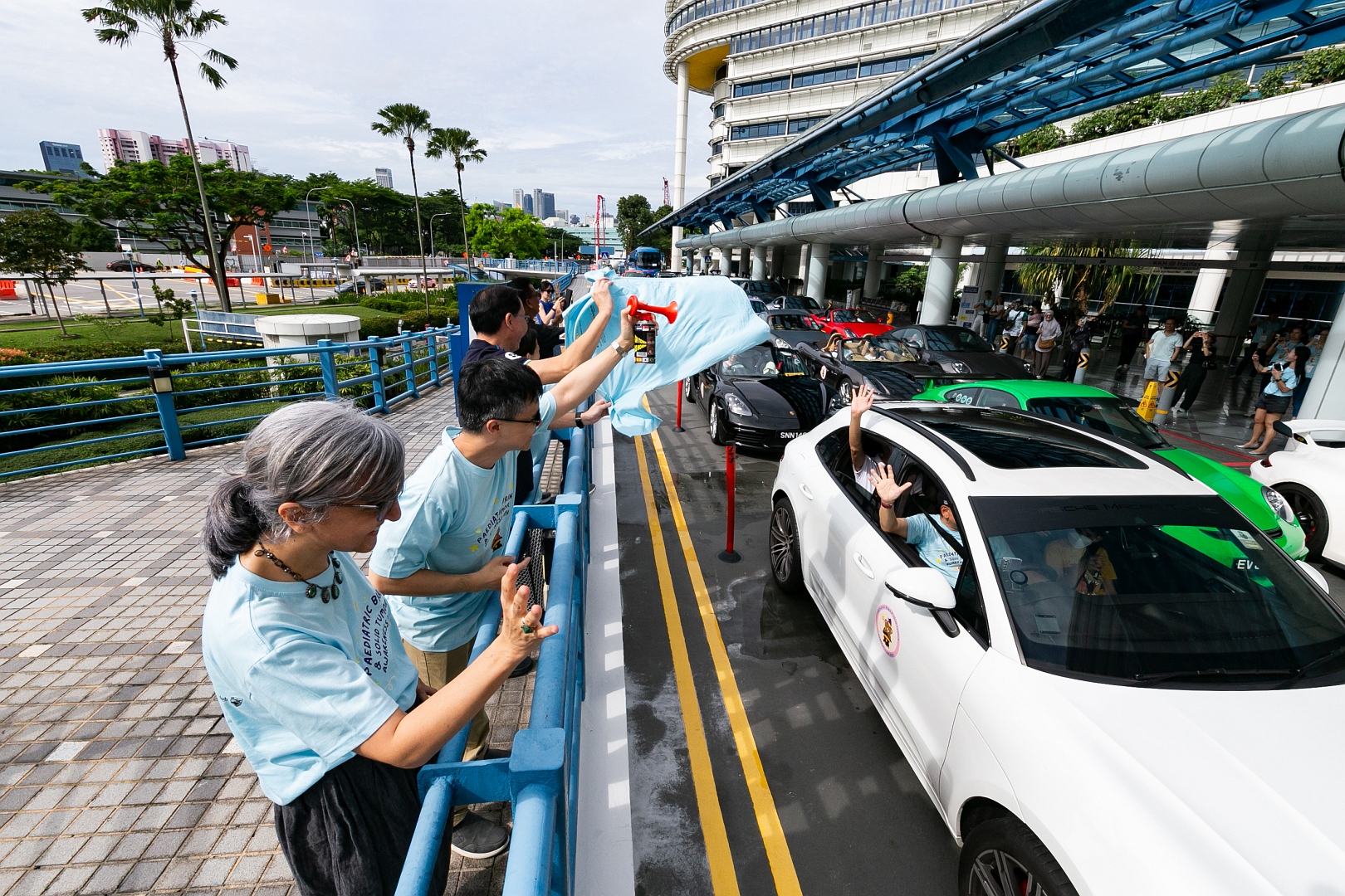 Flagging off