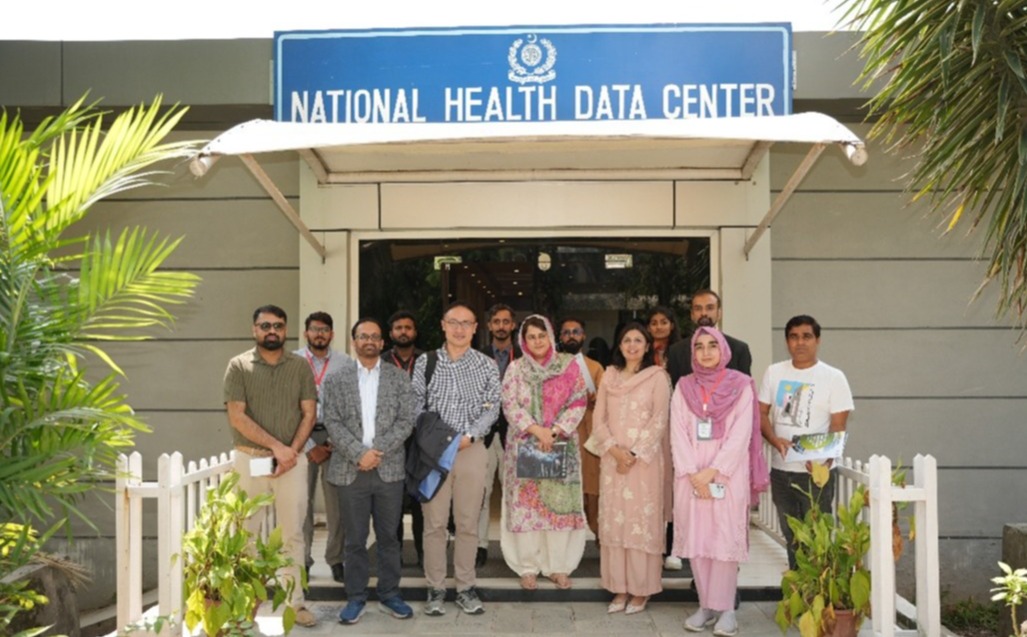 Discussions with National Health Data Center at NIH for WES data use and integration, in July 2026 // Photo credit: National Institute of Health, Pakistan