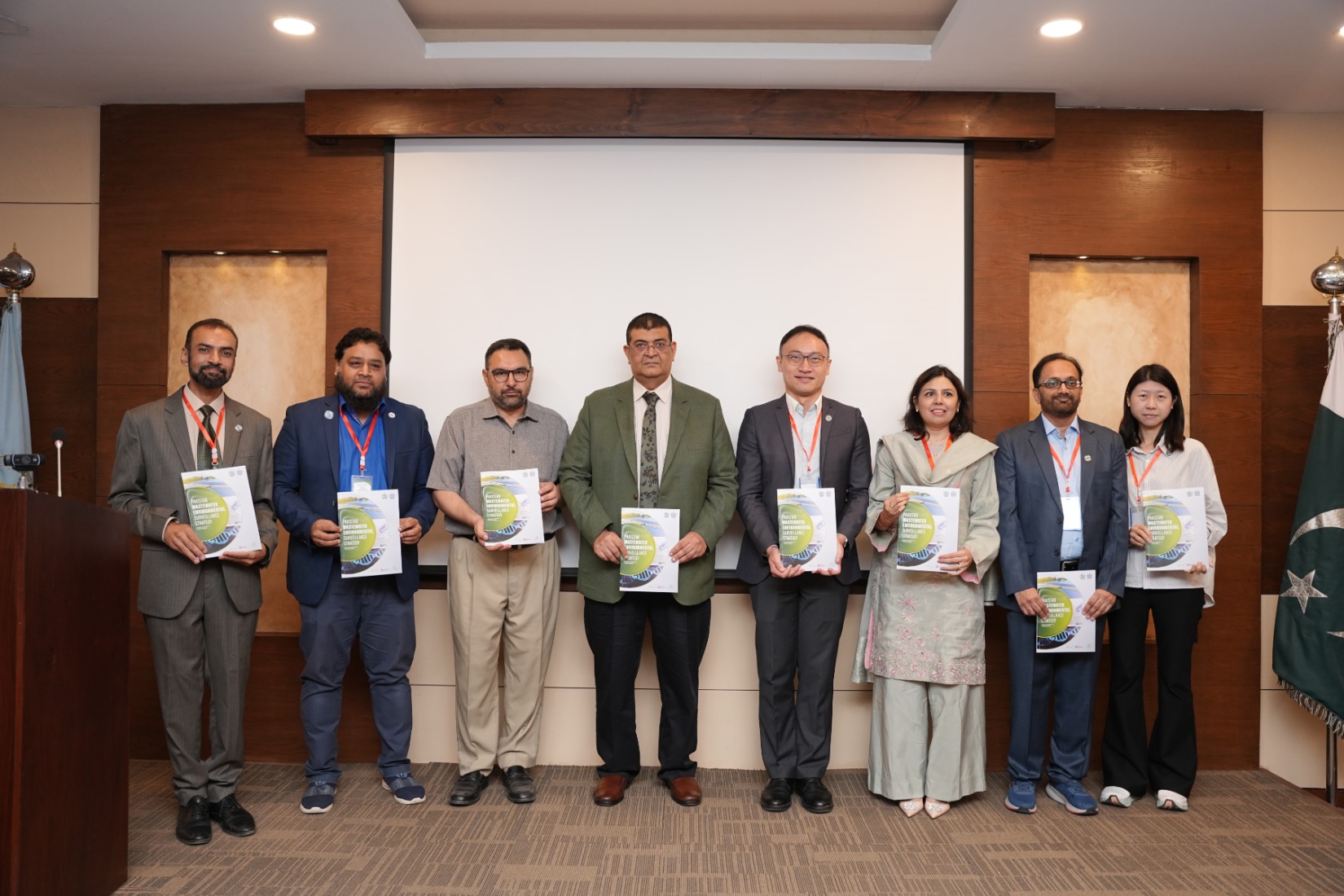At the launch of Pakistan’s Wastewater and Environmental Surveillance (WES) Strategy, 13 July 2026