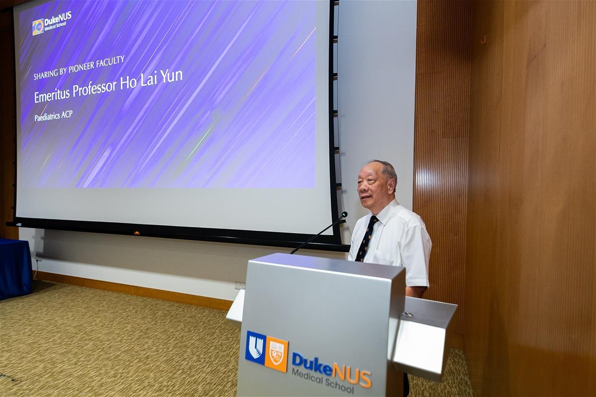 Emeritus Prof Ho Lai Yun shares his journey in medical education at Duke-NUS Emeritus Prof Ho Lai Yun shares his journey in medical education at Duke-NUS