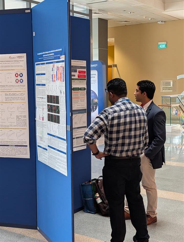Poster presentations ran alongside the programme, giving junior researchers a platform to showcase their work