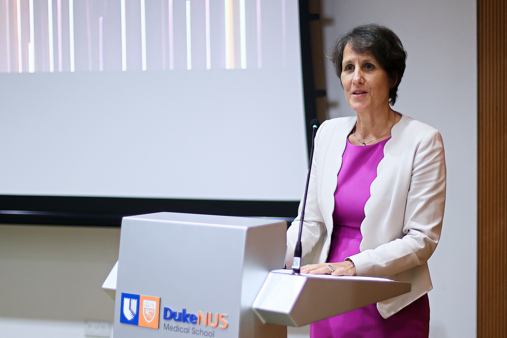 Professor Silke Vogel reflected on faculty affairs at the Faculty Recognition 2026 event