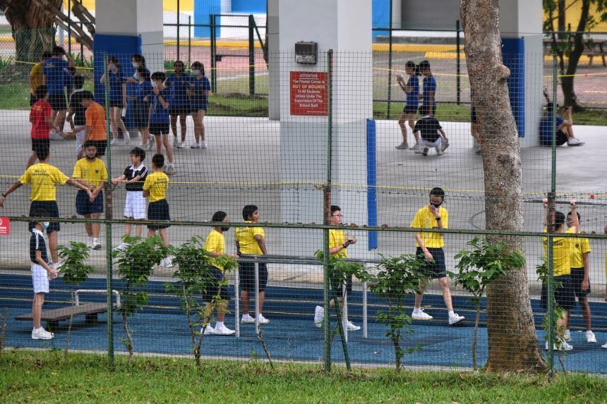 Sec school students could experience the greatest benefits from this change (ST Photo)