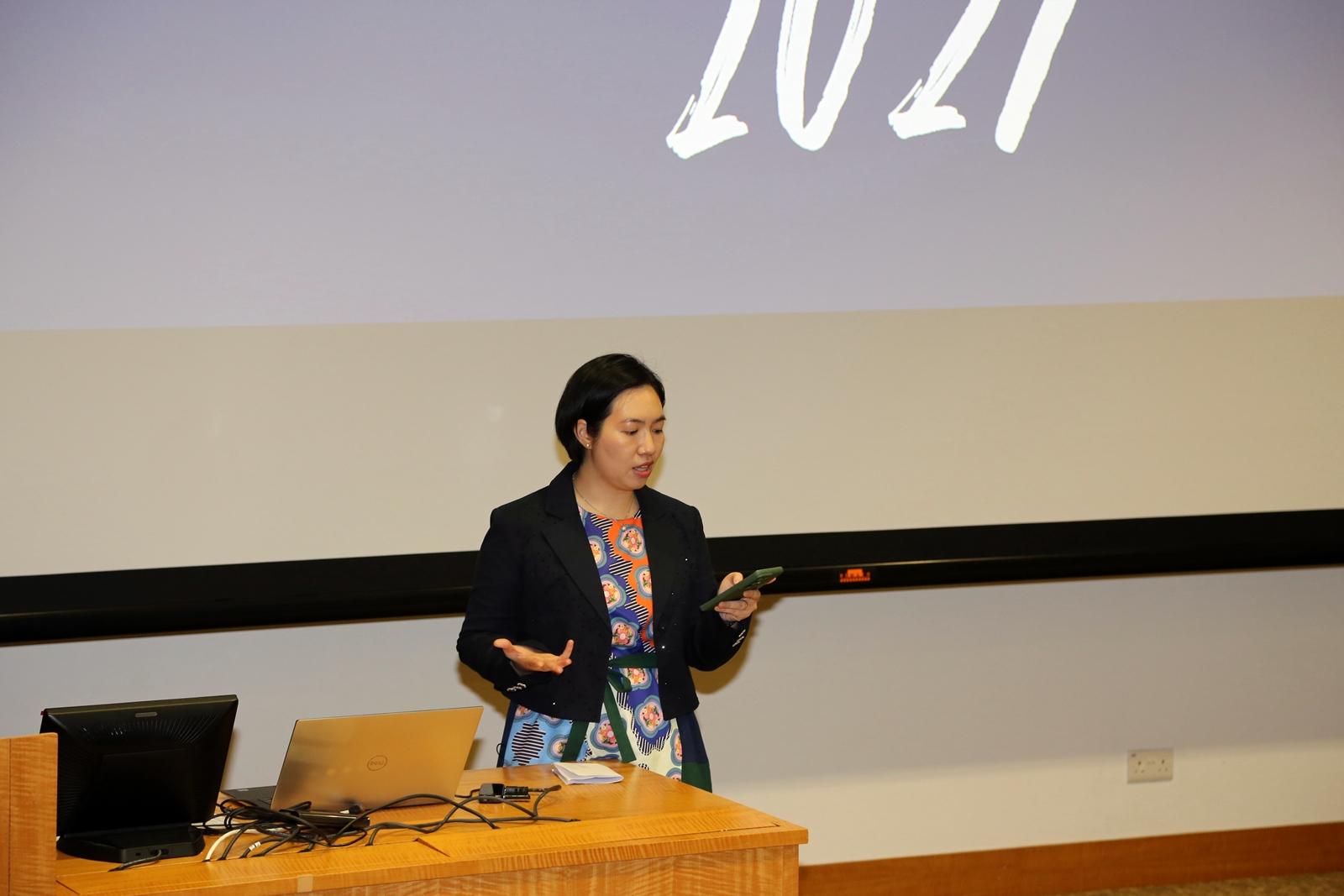 peaker Chan Pei Yuan of the 2021 cohort inspires with her dedication to technology as a means to deliver knowledge. // Credit: Duke-NUS