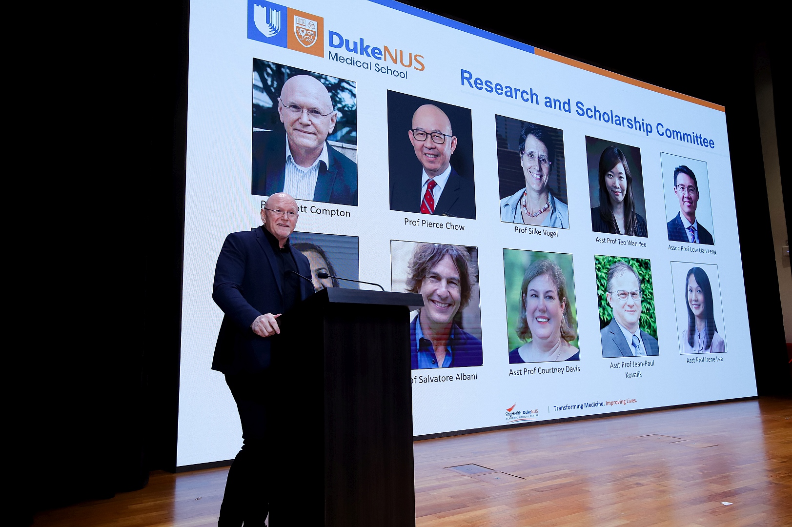 Scott Compton at 20250409 Research Day