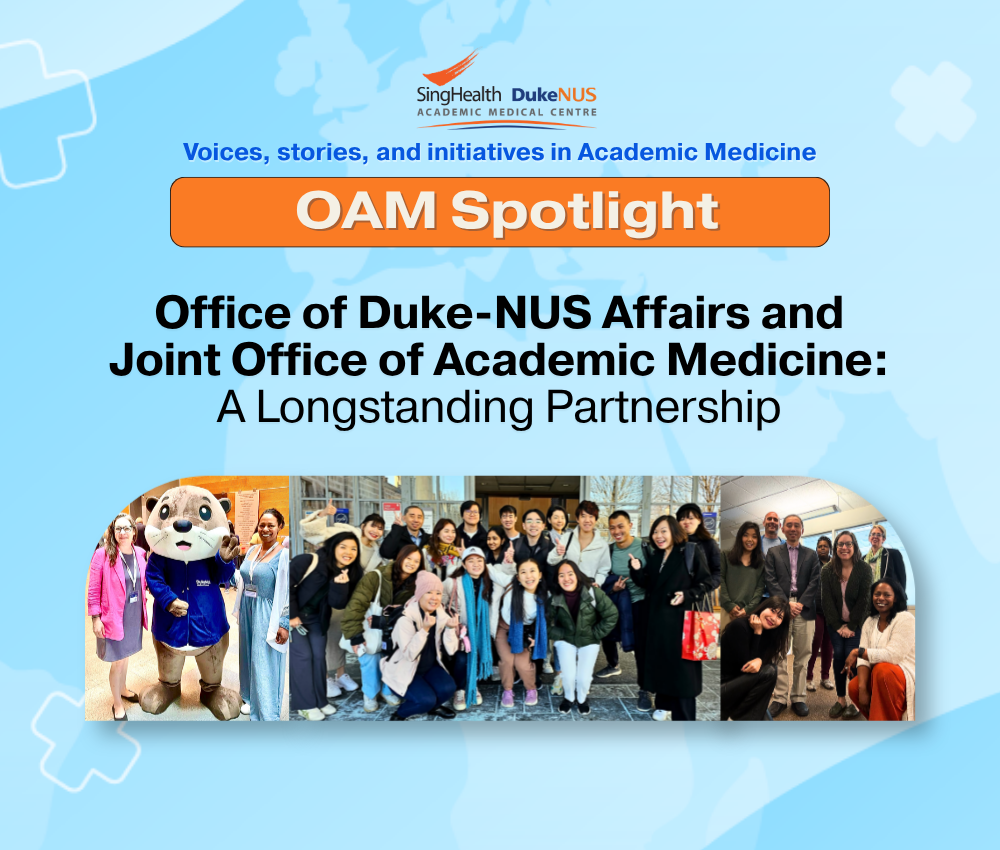 From Duke Durham to Singapore: An Enduring Partnership in Academic Medicine