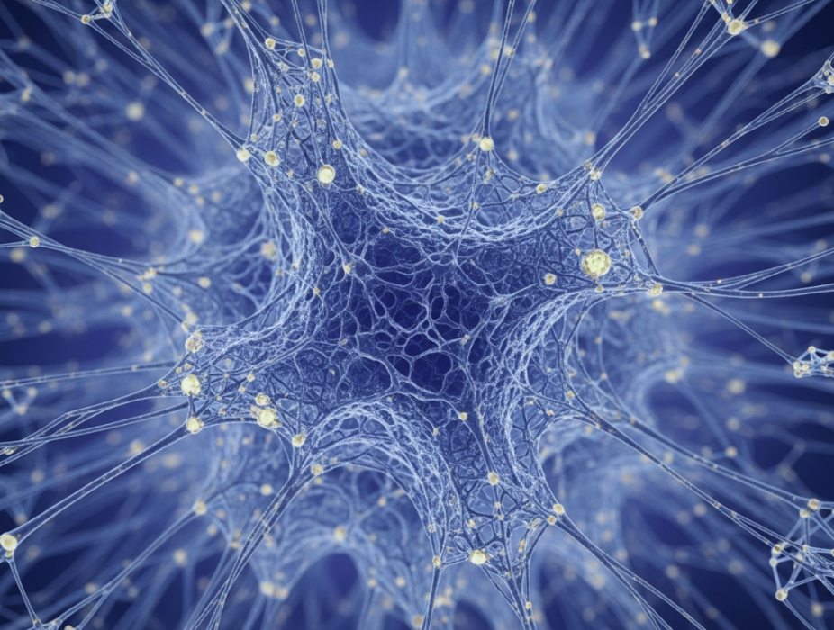 Photorealistic Macro View of Developing Neurons