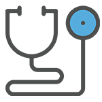 Medical coverage icon