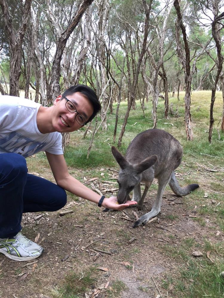 Jeremy at Moonlit Wildlife Santuary, Melbourne