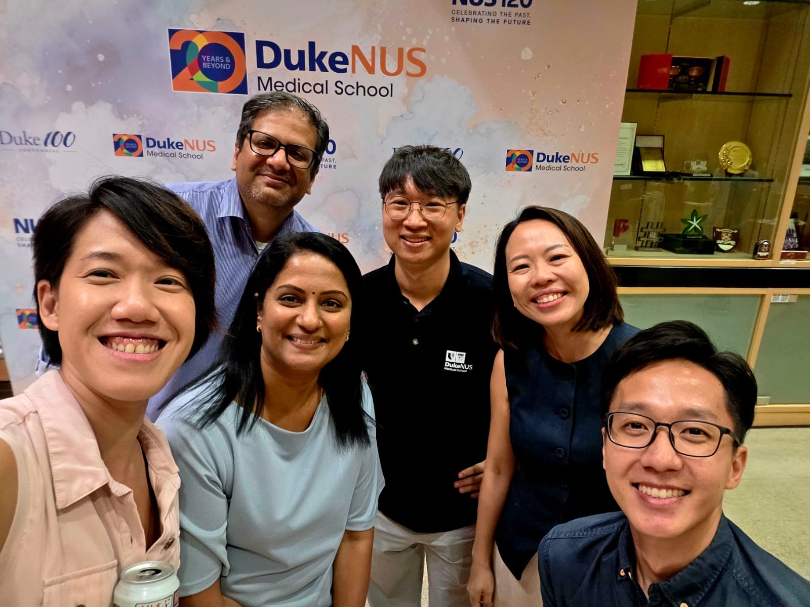 Jeremy with his team