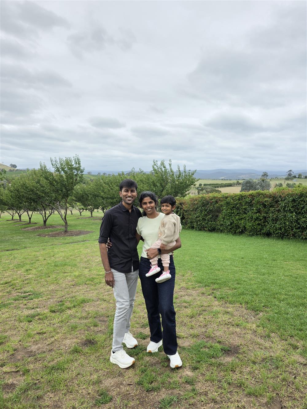 Harshini's family