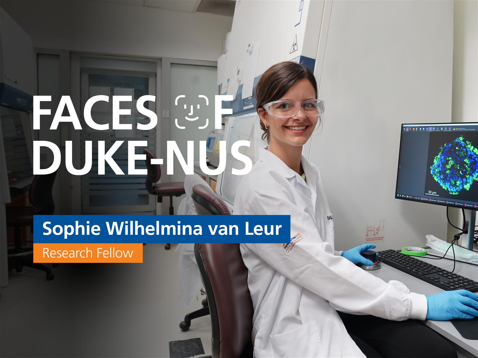 Faces of Duke-NUS: Sophie Wilhelmina van Leur