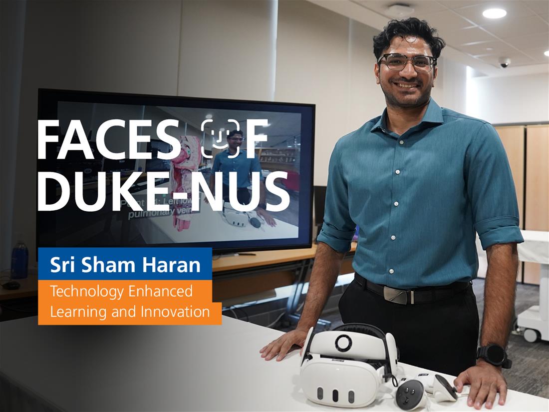 Sri Sham Haran - Faces of Duke-NUS